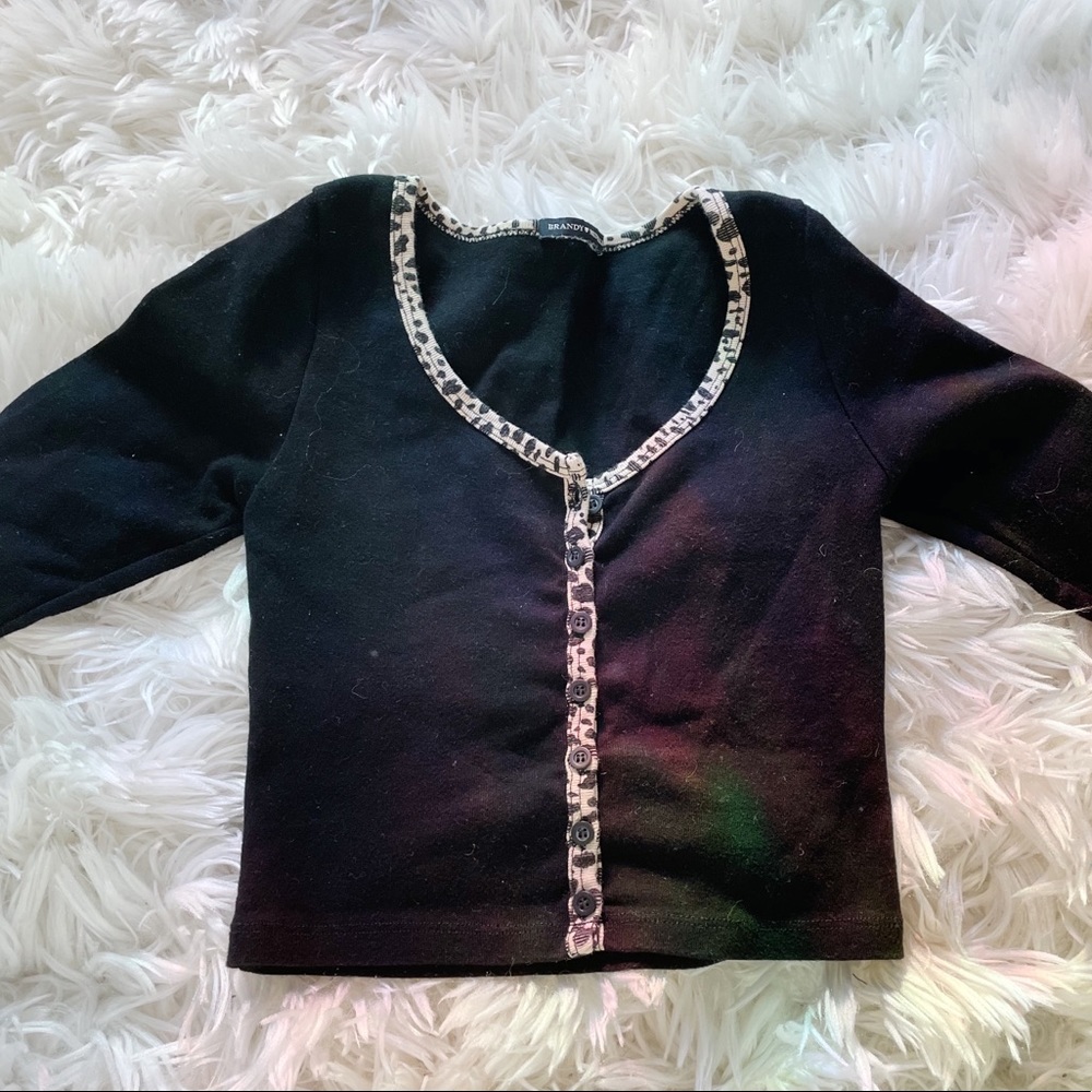 BRANDY MELVILLE CHEETAH LONG SLEEVE